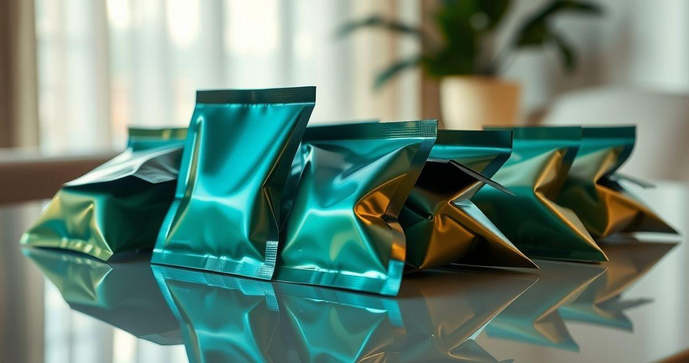 Sachês Laminados para Limpeza de Pele Sachês Laminados para Limpeza de Pele