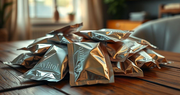 Sachês Laminados Xylitol: Benefícios e Uso Sachês Laminados Xylitol: Benefícios e Uso