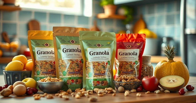 Benefícios e Vantagens dos Sachês Laminados Granola para Sua Alimentação