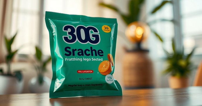 Embalagem Sachê de 30g é a Solução Ideal para Produtos Práticos e Eficientes