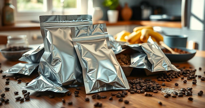 Sachê de Aluminio Versátil para Embalagens Práticas e Eficientes