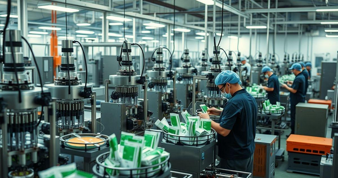 Como a Terceirização de Envase para Sachê Pode Aumentar sua Produção