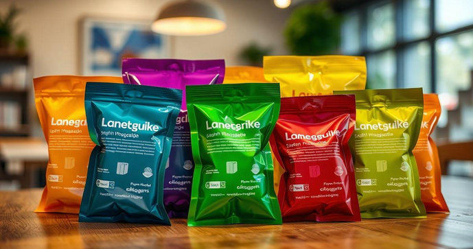 Embalagens Flexíveis Sachê Formatado como Solução Prática e Eficiente