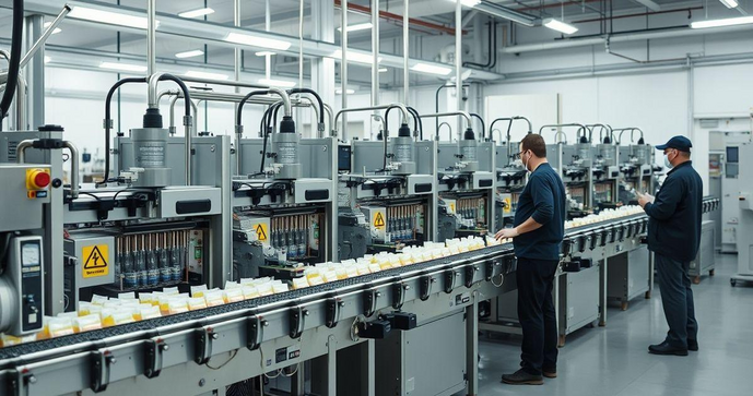 Terceirização do Envase de Pouchers Eleva a Eficiência da Produção